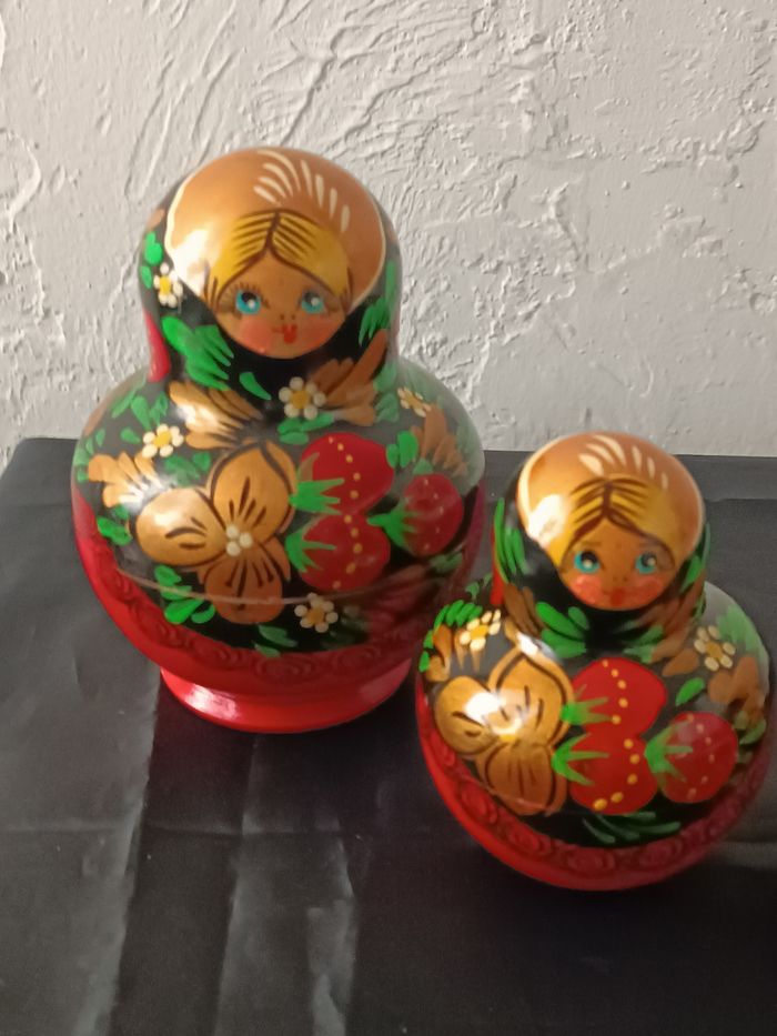 Poupées russes bois peint - photo numéro 4