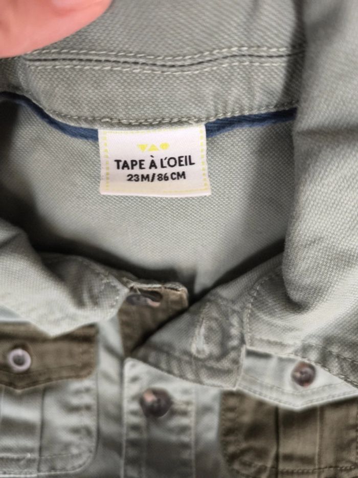 Veste kaki Tape à l'oeil 23 mois - photo numéro 4
