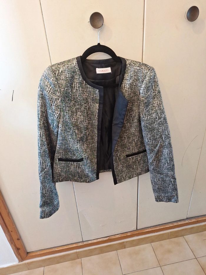 Veste soirée camaïeu 40