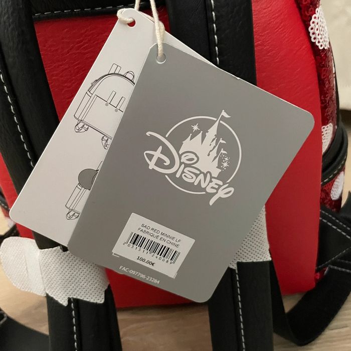 Sac à Dos Disney Parks Loungefly Minnie Mouse Disneyland Paris Neuf Original - photo numéro 6