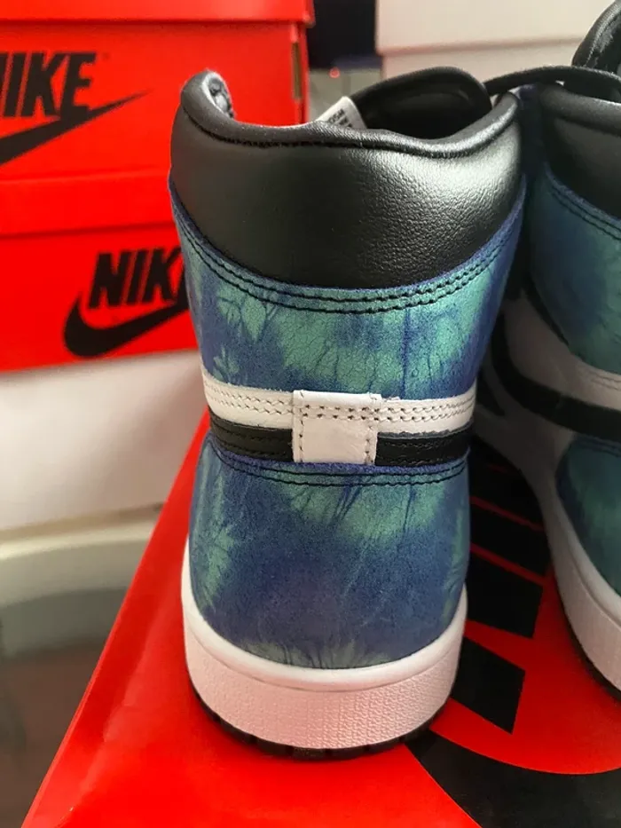 Jordan 1 rétro tie dye - photo numéro 9
