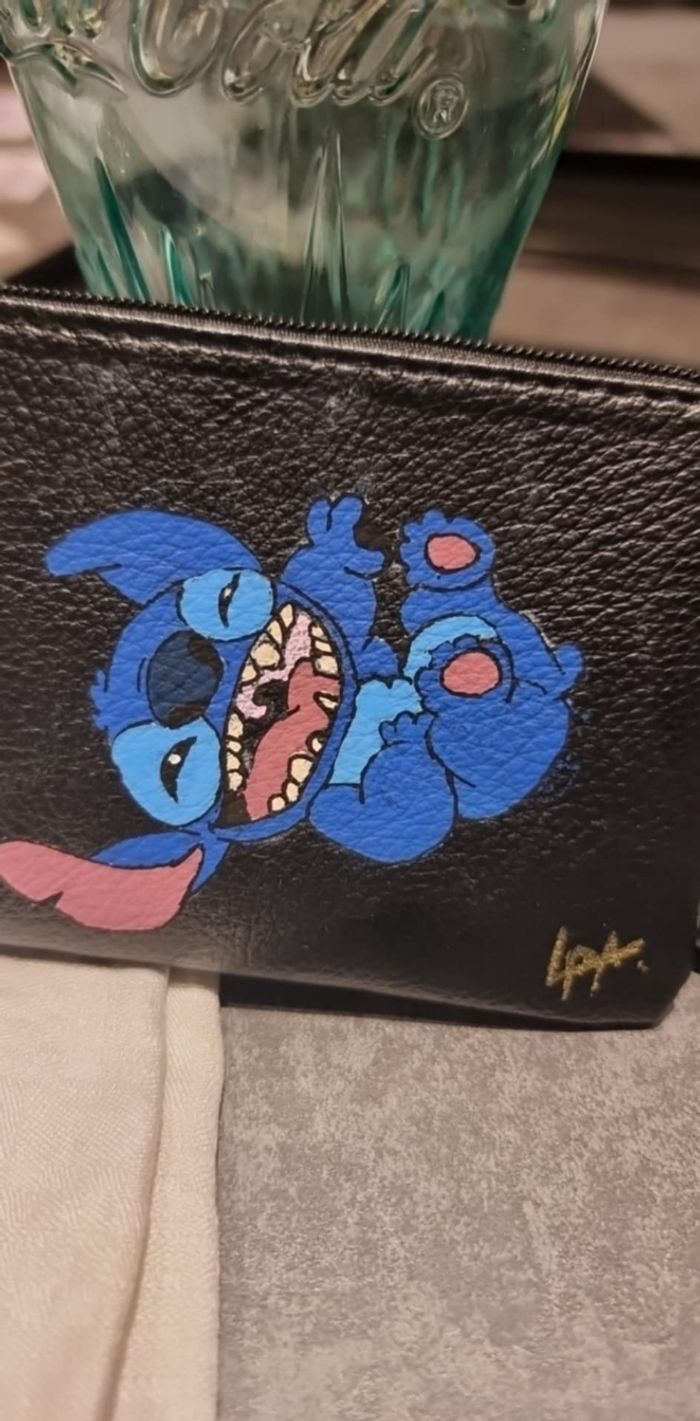 Porte monnaie stitch
