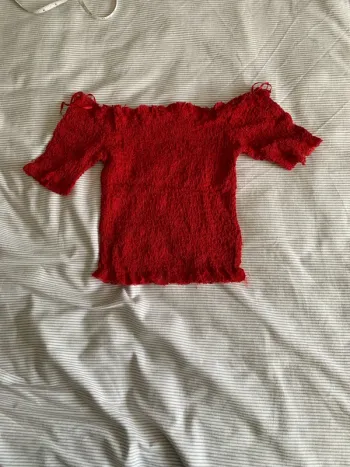 Tee-shirt dentelle