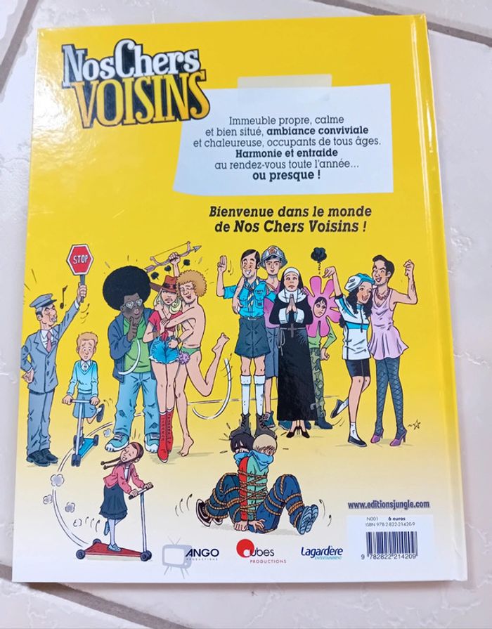 Bande dessinée " nos chers voisins " - photo numéro 3