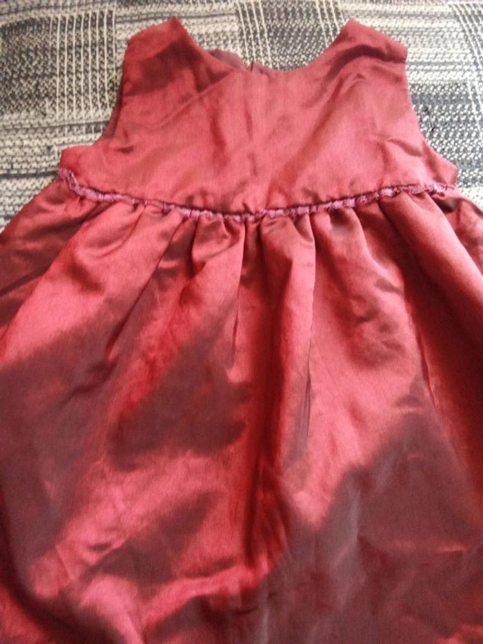 Robe bordeau , 6Mois - souriss'oh - photo numéro 3