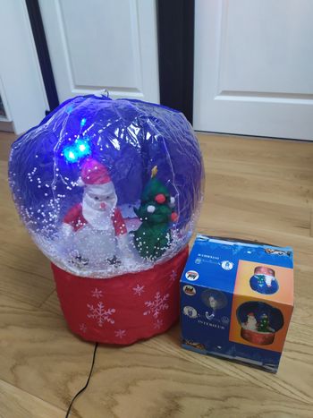 Boule de Noël gonflable