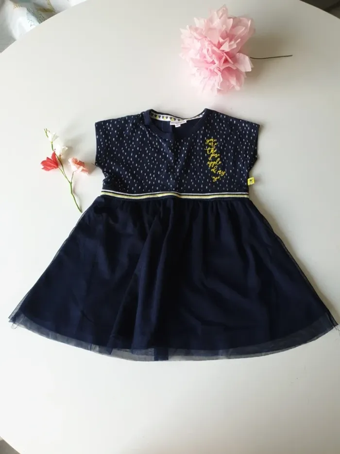 Robe tulle 2ans Pommette