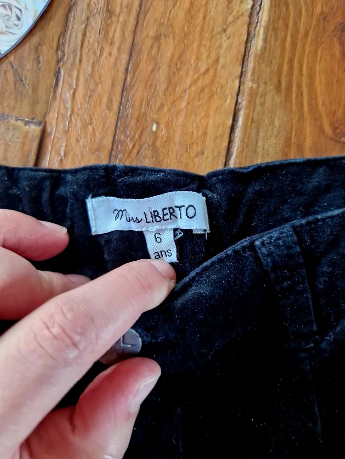 Short velours pailleté 6 ans - photo numéro 2