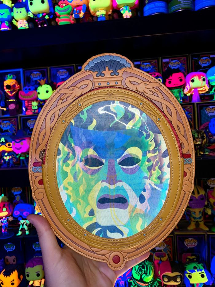 Loungefly Disney Villains Cinderella Evil Queen Mirror Mirror Lenticular