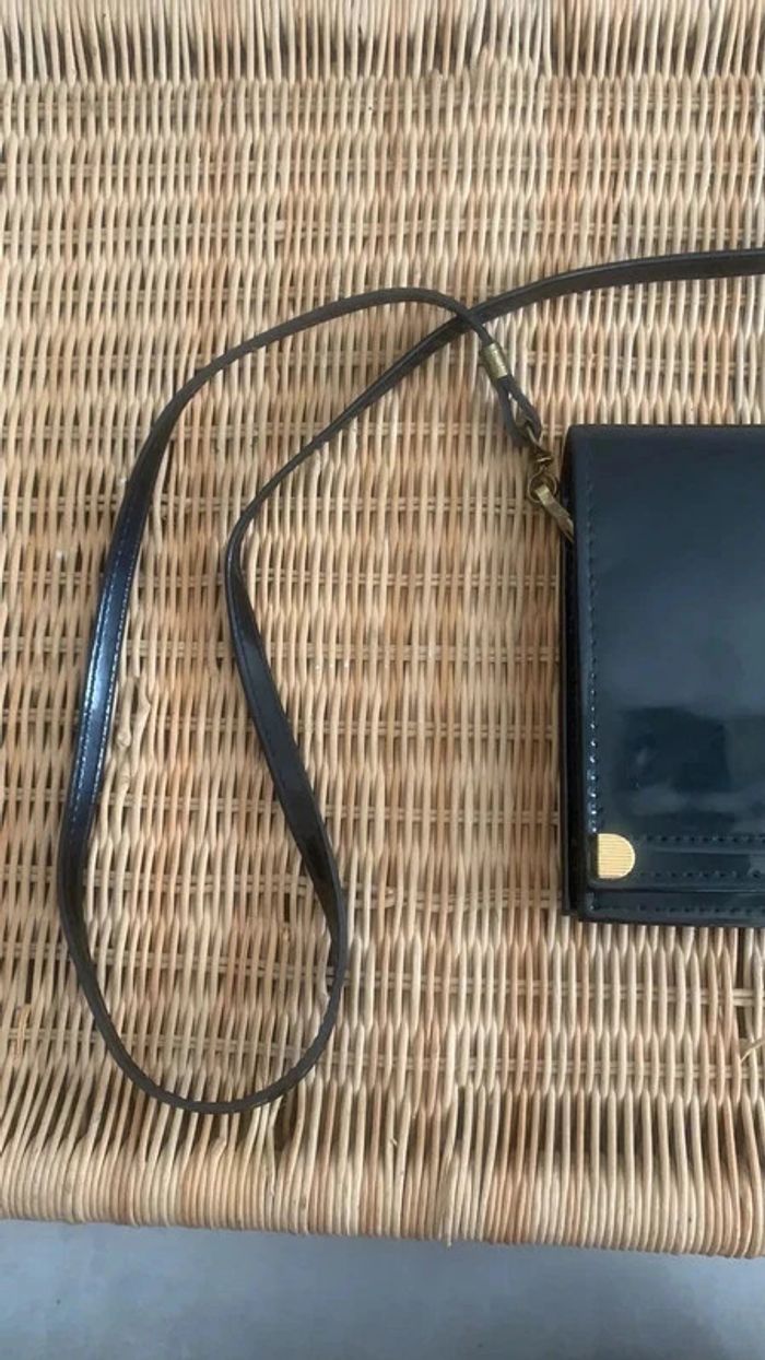 Pochette en vinyle noir Vintage - photo numéro 8