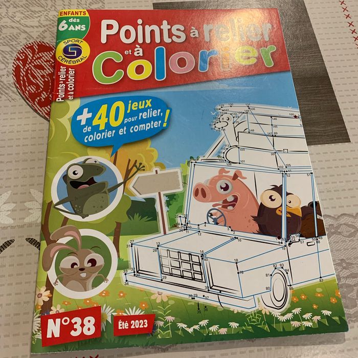 Points à Relier et à Colorier