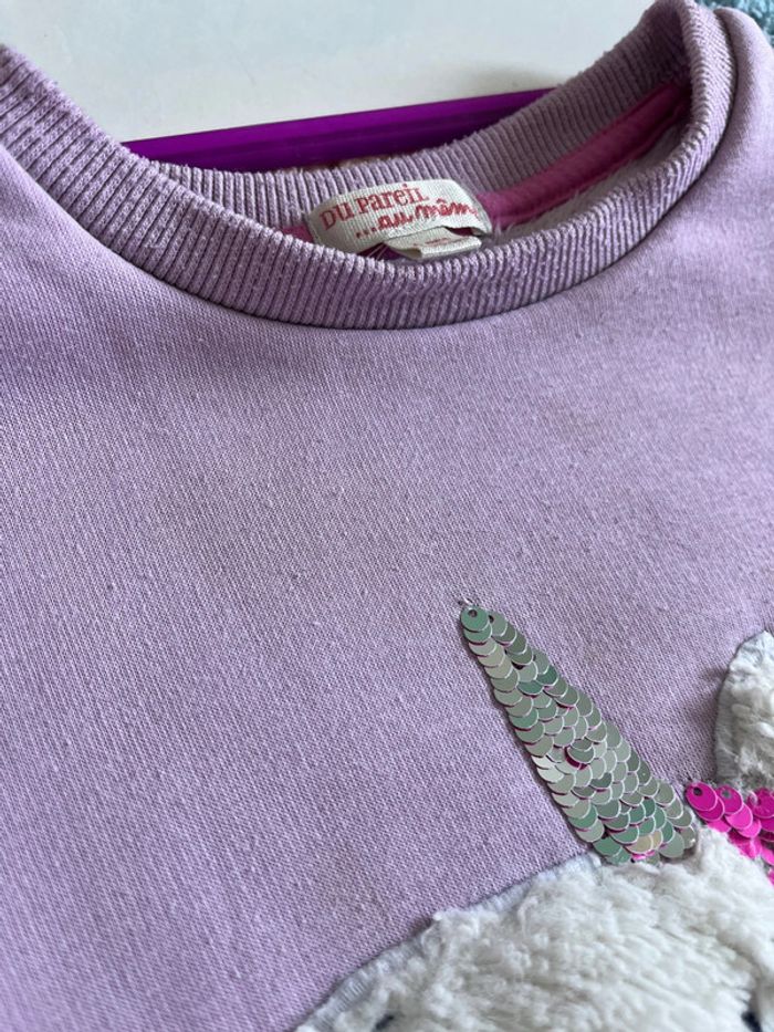Sweat licorne dpam - photo numéro 5
