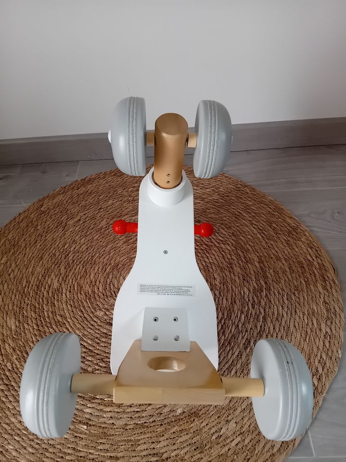 Trotibul porteur en bois 4 roues - photo numéro 6