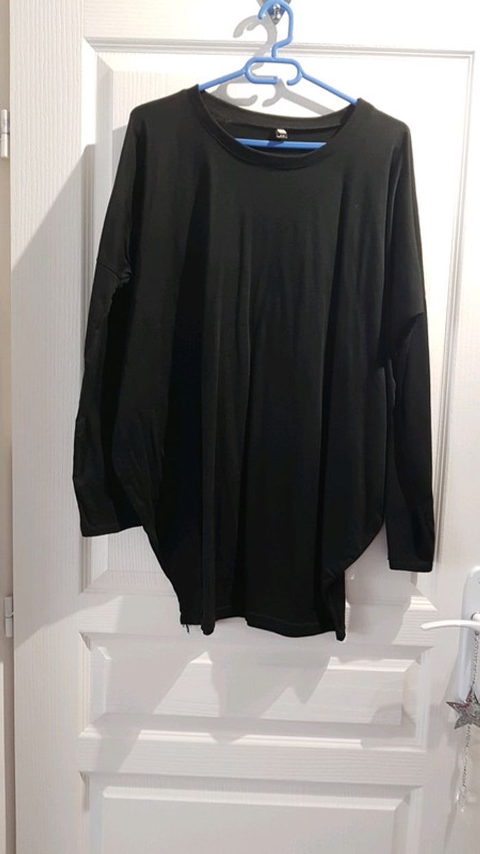 Robe sweat noire