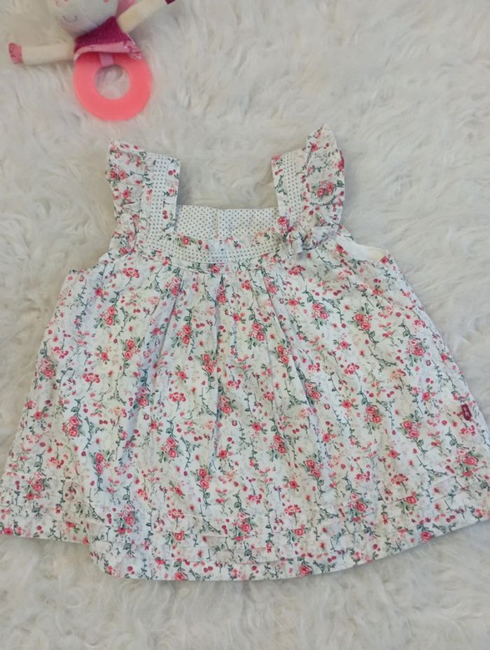 Robe / tunique fleurie 6m - photo numéro 2