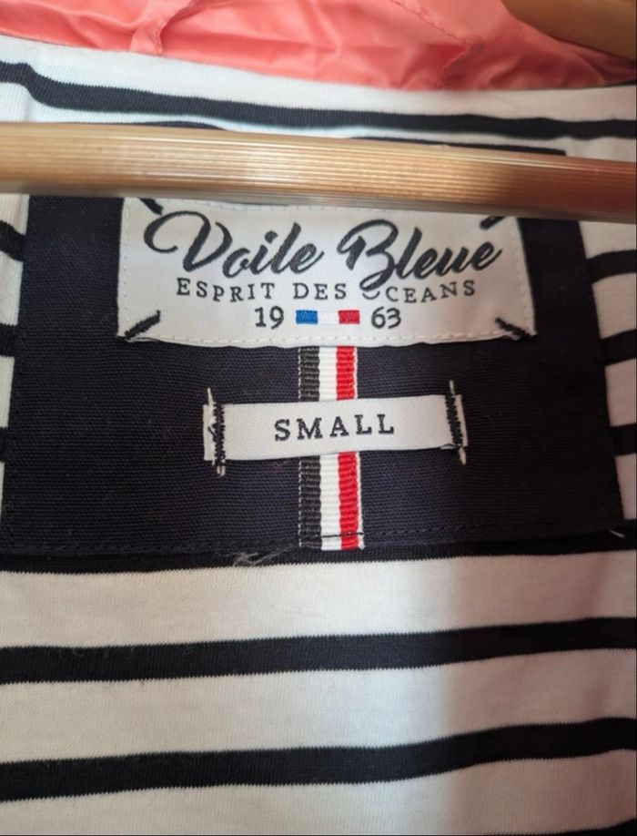 Doudoune Sans Manches corail Neuve Voile bleu Taille S - photo numéro 3