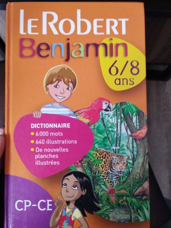 Dictionnaire le Robert Benjamin