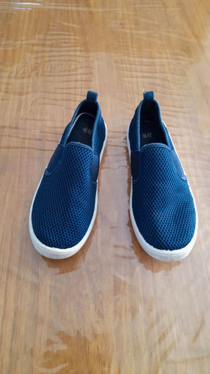 Ballerines en mesh bleu marine pointure 34