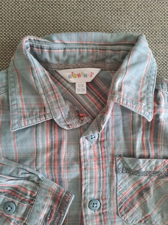 Chemise carreaux - photo numéro 2