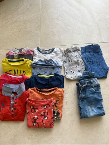 Lot vêtements garçon