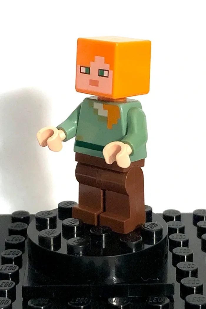 LEGO Minecraft - Alex, reddish brown legs - photo numéro 4