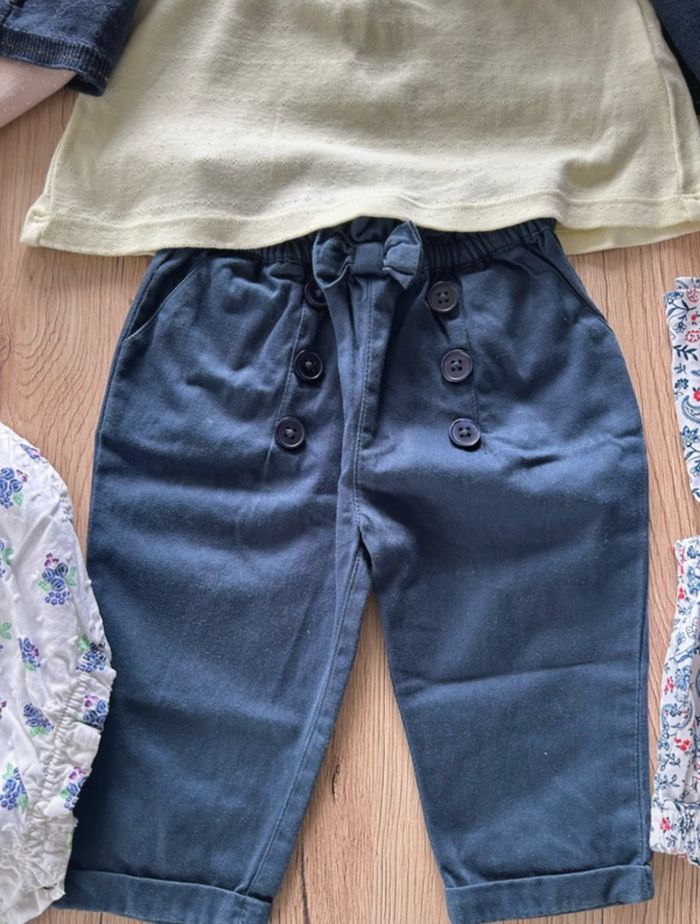 🌈Lot 4 ensembles printemps/ Été 💛bebe fille 9mois - photo numéro 5