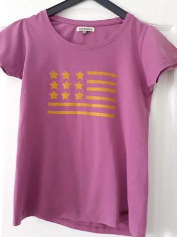 Tee-shirt manches courtes fille 16 ans