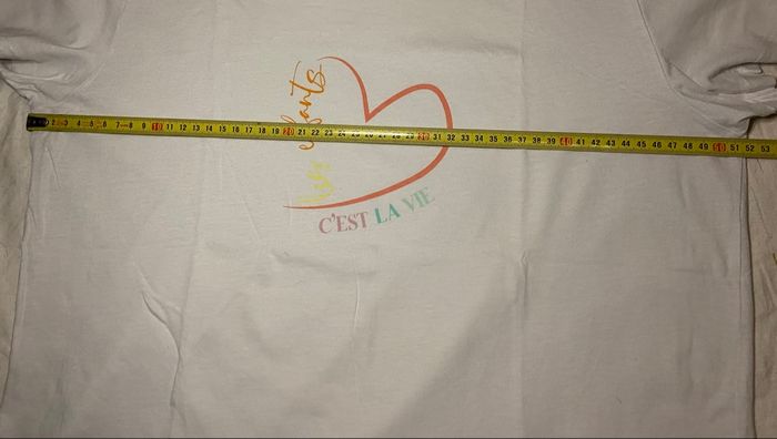 Tee-shirt »U Collection »blanc et multicolore - photo numéro 4