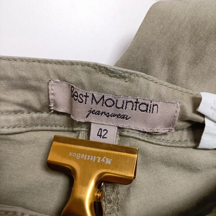 Pantalon slim kaki Best Moutain T42 – Style casual chic - photo numéro 8