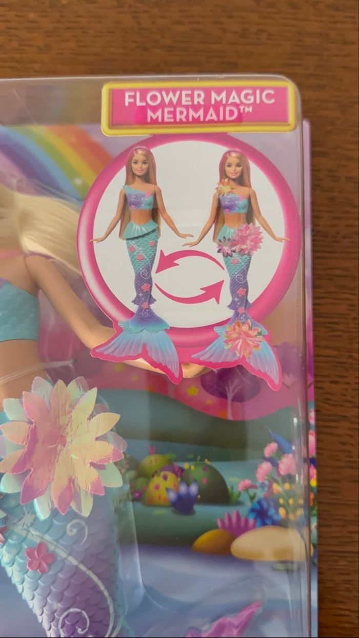 Barbie sirène fleur magique - photo numéro 3