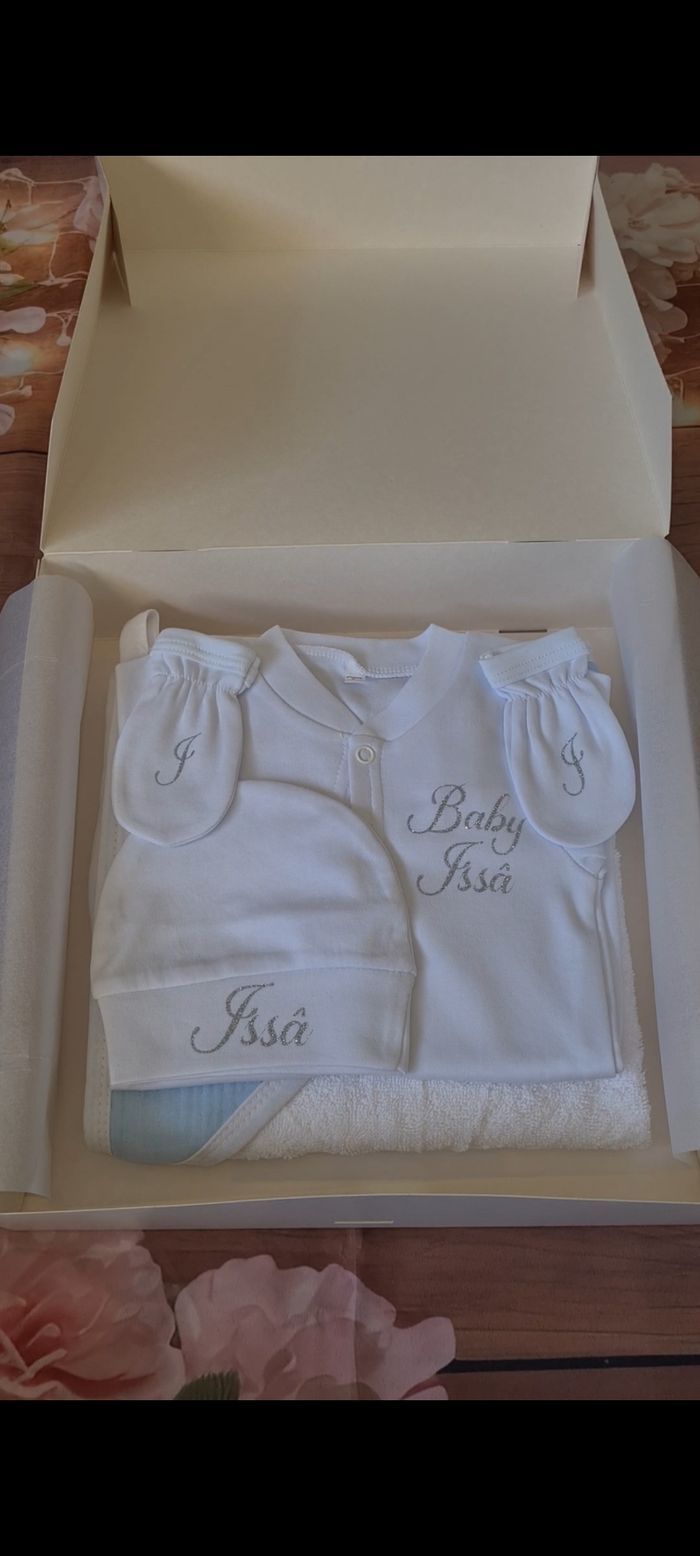 Ensemble bébé, pyjama bébé, coffret naissance - photo numéro 2