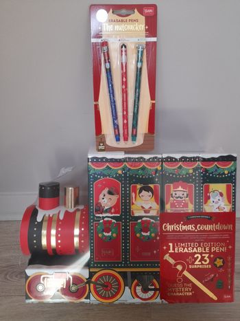 Calendrier de l avent et stylos Legami Noël