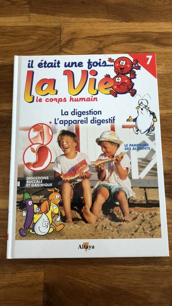 Neuf!  Il était une fois la vie - Tome 7: La digestion et l'appareil digestif - Albert Barillé