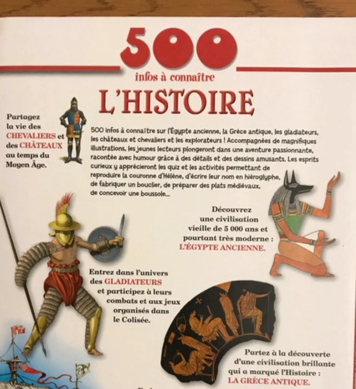 Collection 500 infos à connaître - Histoire - photo numéro 2