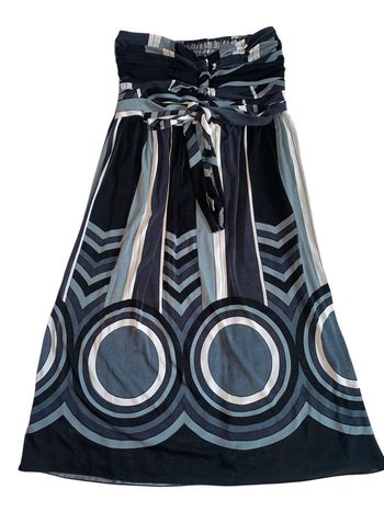 Robe légère sans bretelles été taille s