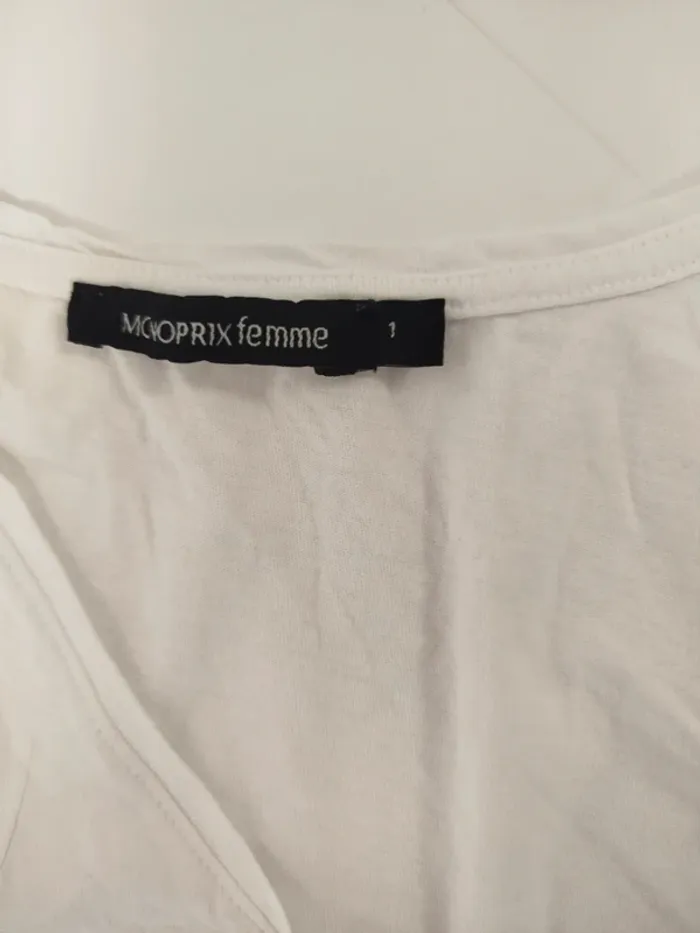 Lot de 10 t-shirts et top femme taille S à M – imprimés, basiques, manches courtes LOT012 - photo numéro 10