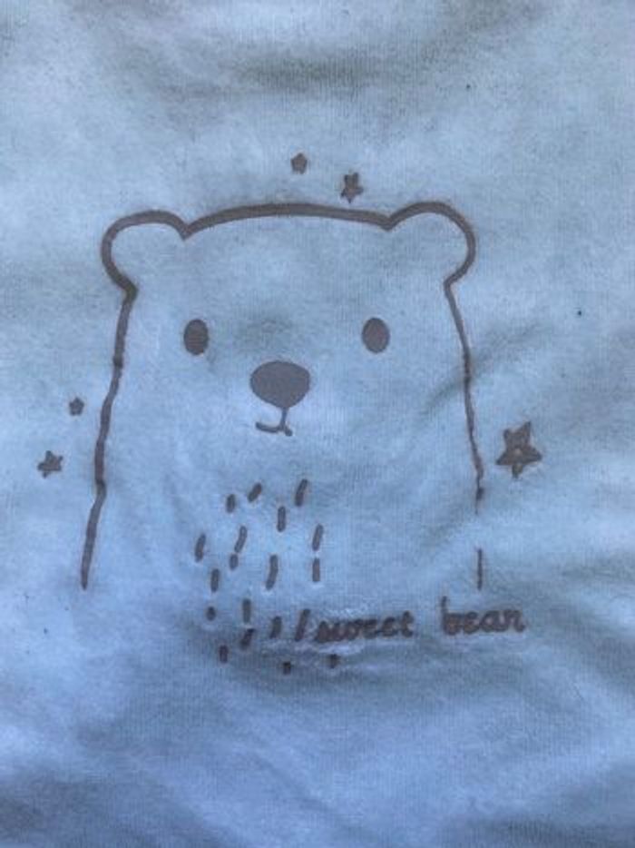 Grenouillère a manches longues hiver ours - photo numéro 2