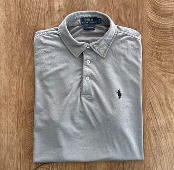 Polo/T.shirt de sport gris clair Polo Ralph Lauren pour homme, taille S