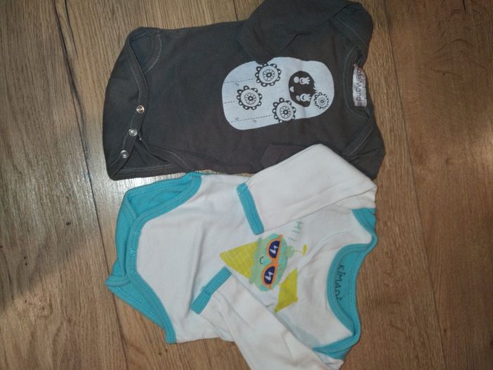 Lot de 2 bodies manches longues