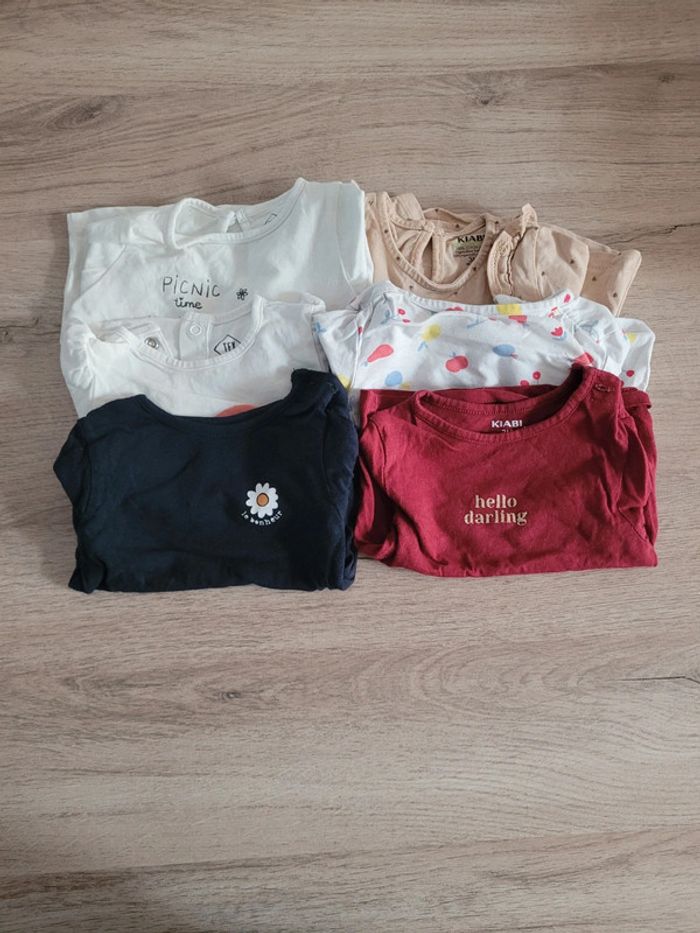 Lot Tee-shirt longue manche 3 mois