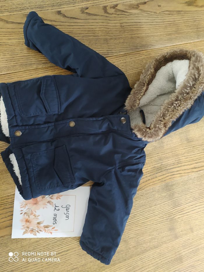 Manteau très chaud 12mois - photo numéro 2