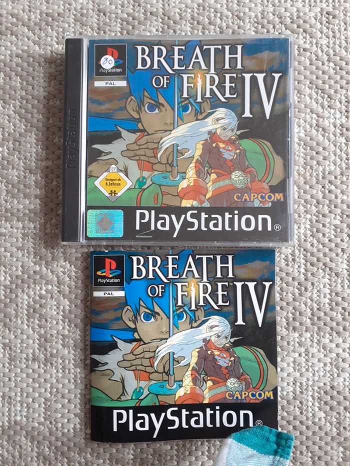 Playstation 1 ps1 breath of fire IV 4