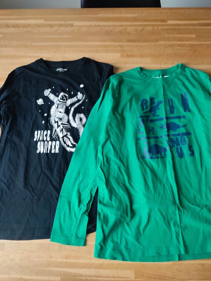 Lot 2 t-shirt manches longues