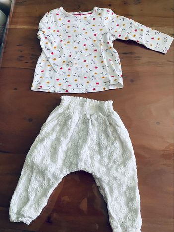 Ensemble pantalon/ tee-shirt 6M