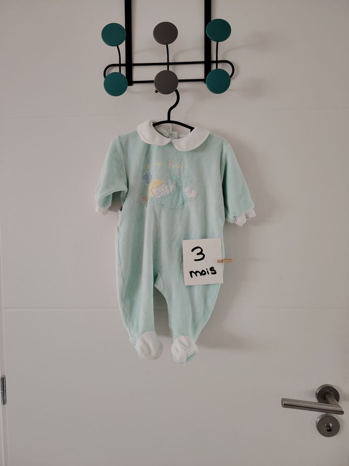 Pyjama bleu _ 3 mois