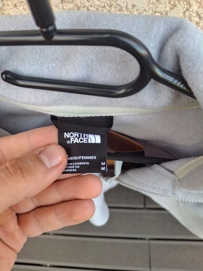 Veste Polaire The North Face Grise Taille M - photo numéro 2