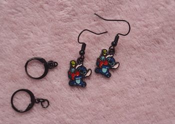 Boucles d'oreilles Stitch Disney