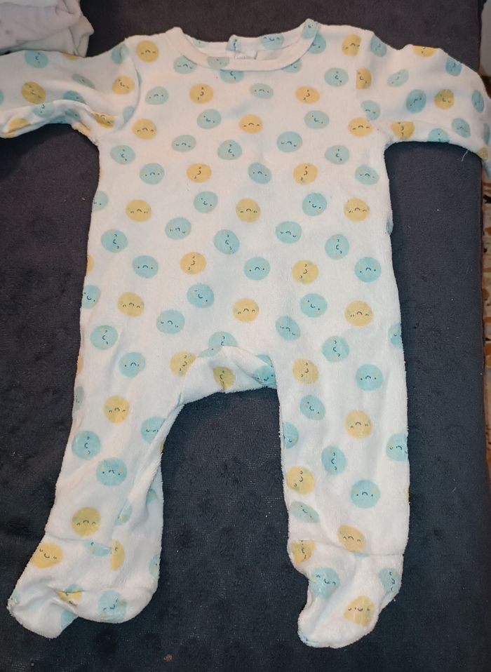 Lot de 3 pyjamas en velours - photo numéro 2