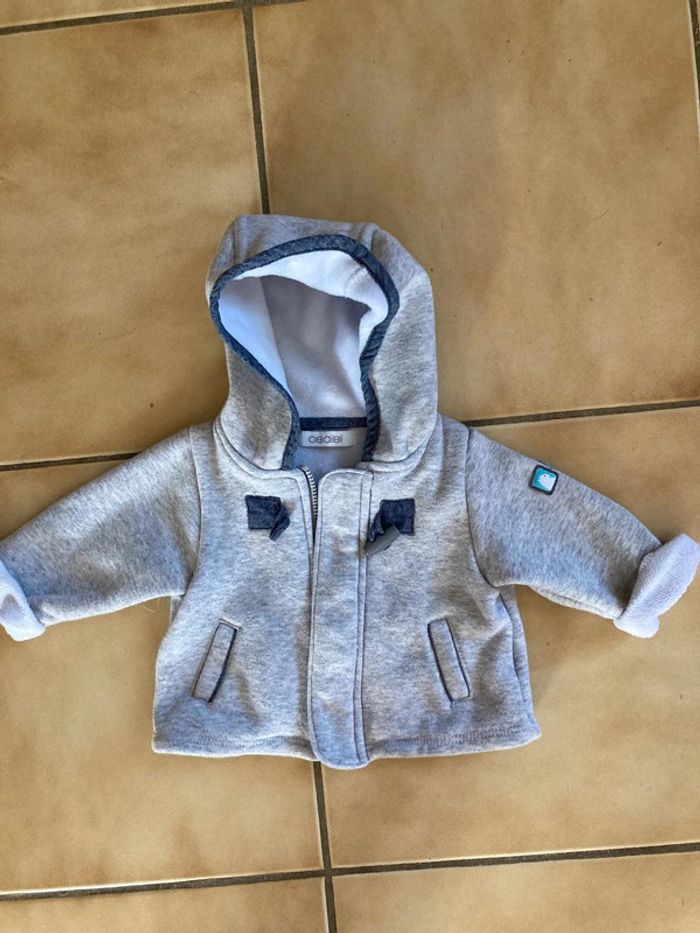 Veste manteau bébé 1 mois