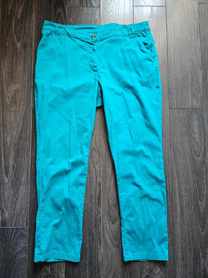 Pantalon Chino Stretch Blancheporte Taille 50 🩵
